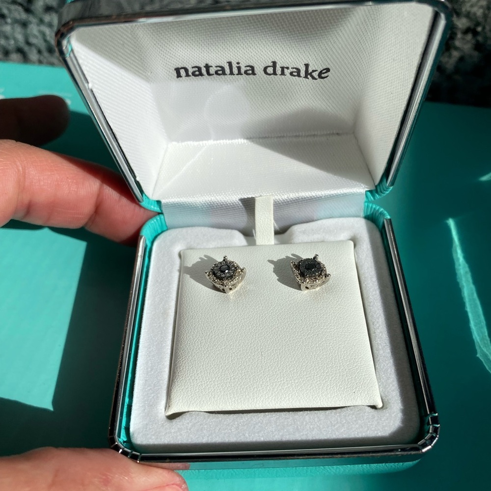 Natalia Drake -diamond -studs - Picture 14 of 16